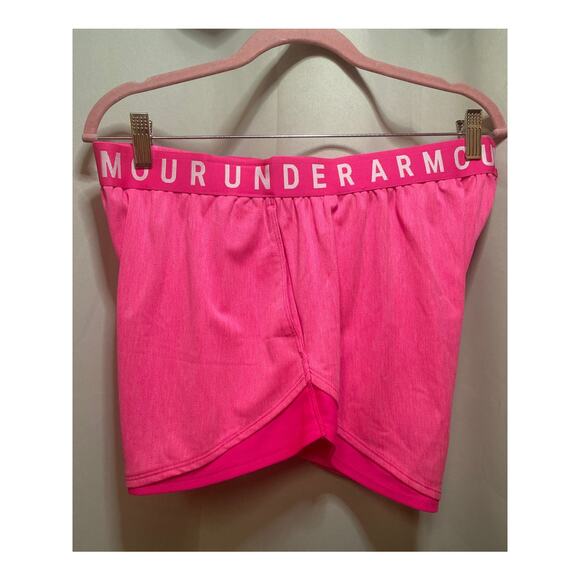 Under Armour, Dusty Pink running shorts, size XL - Picture 4 of 6